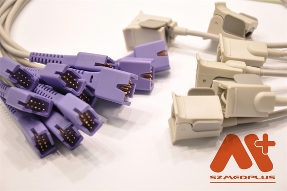 ISO13485 szmedplus 1864 مستشعر SpO2 بمشبك إصبع للأطفال من أجل Pronto-7