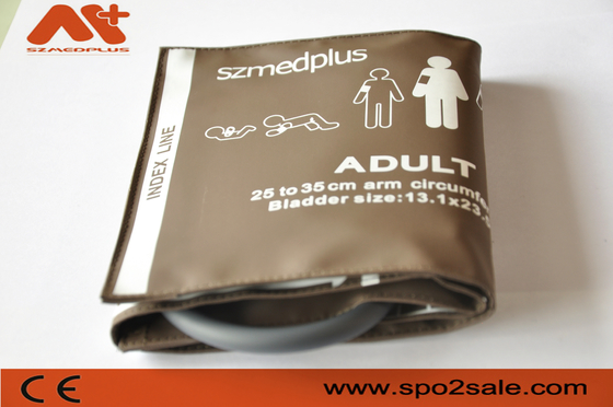 مادة PU للكبار NIBP Cuff 27cm M1574A Philips مع خرطوم واحد