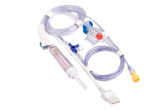 CE ISO13485 Abbott IBP Transducer Medex Transducer P01733 موصل يوتا