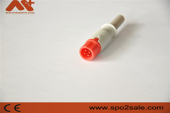 ملحق موصل IBP متوافق مع كابل محول Biolight IBP بلون أحمر 4pin