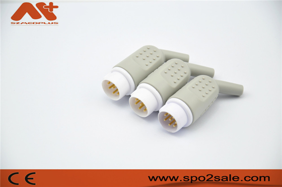 8pin ECG Connector متوافق مع HP Monitor Medical Accessory