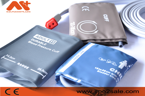 خرطوم المريض فيليبس M1597C 989803166861 أحادي التوصيل لكفة NIBP