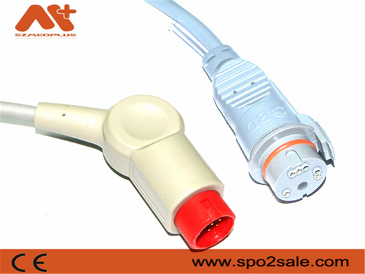 كابل BD IBP الرمادي 001C-30-70757 يستخدم كابل Mindray 12 دبوسًا لمراقبة المريض