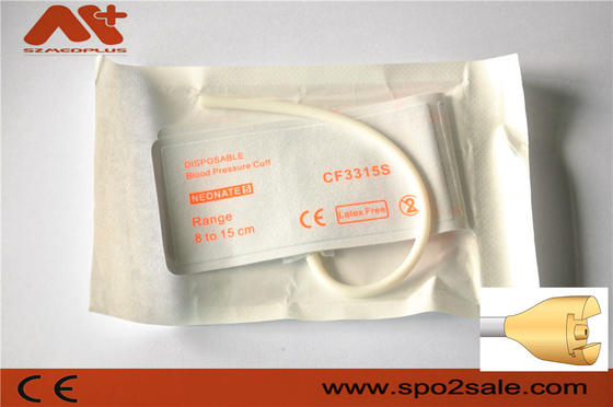 يمكن التخلص منها NIBP Cuff M1873B Neonatal Nibp Cuff Single Tube 8-15 cm