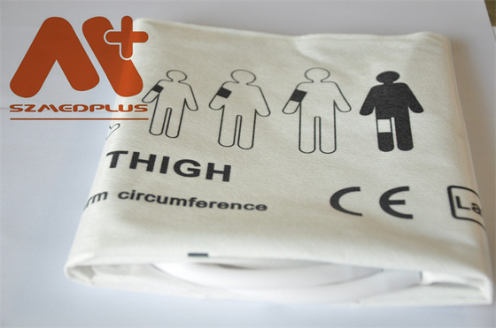 Critikon NIBP Cuff 2406 الكبار ضغط الدم في الفخذ أنبوب مزدوج 45-56 سم
