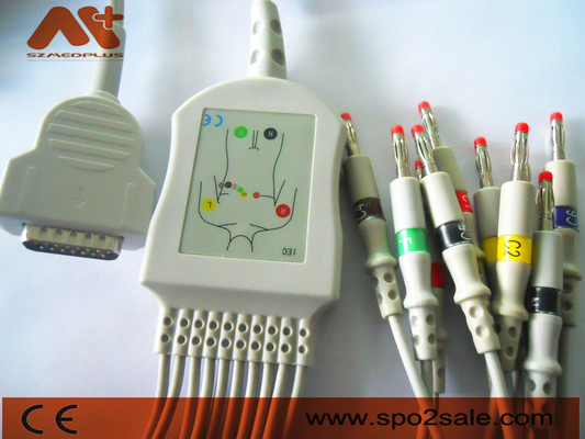 كابل EKG المتوافق مع GE Healthcare - 2104727-001