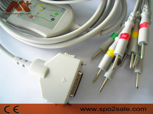 Fukuda Denshi Ecg Cords CP-104L كابل مراقبة المريض Din 3.0