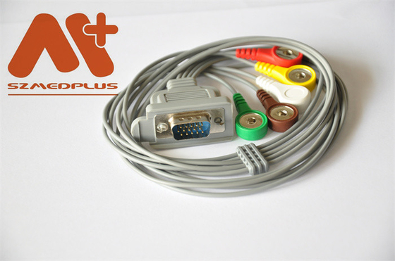 ISO13485 5 كابل هولتر الرصاص DMS Cardioscan Leadwire DMS - 20200084