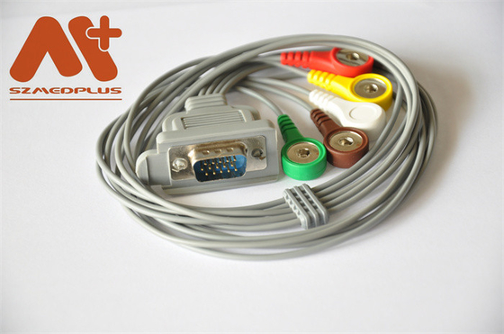 ISO13485 5 كابل هولتر الرصاص DMS Cardioscan Leadwire DMS - 20200084