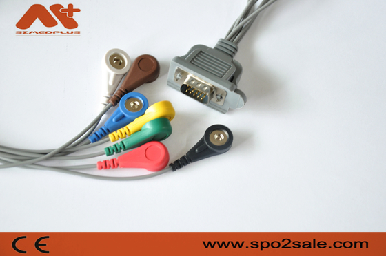 7 الرصاص هولتر Dms 300 3a AHA DMS-20200213 لمراقبة المريض
