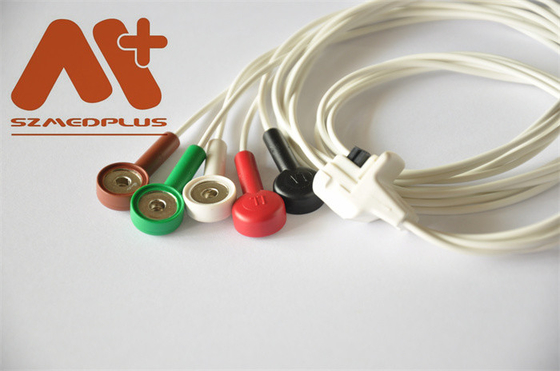 Mortara H3 + 5 كابل هولتر الرصاص 9293-036-62 Mortara Ecg Holter