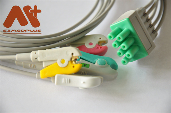 Mindray> Datascope متوافق مع ECG للقياس عن بعد Leadwire - 115-004873-00