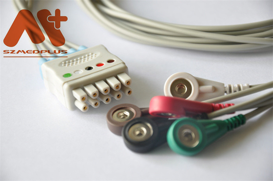 كابل المريض GE Healthcare Marquette ECG 5 Lead Snap 411202-001