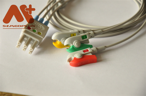 Spacelabs متوافق مع 3 مشبك رصاص ECG Leadwire - 700-0006-01