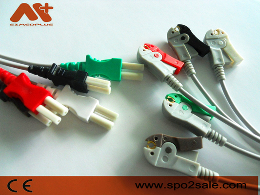 Spacelabs متوافق مع 5 مشبك رصاص ECG Leadwire - 700-0006-10