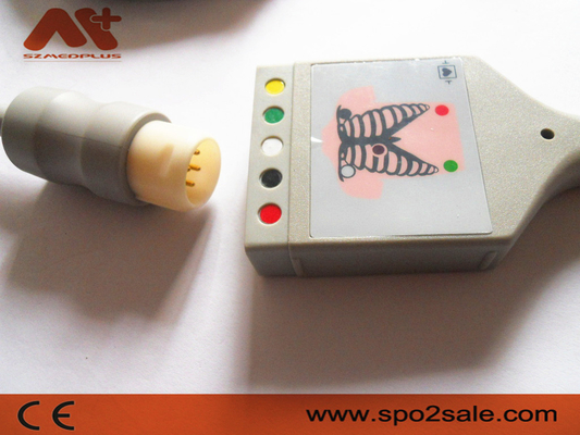 كابل جذع ECG متوافق مع 5 أسلاك من فيليبس - M1610A