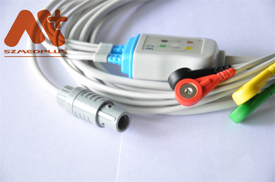 Primedic DM 10 ، DM 30 متوافق مع 4 كبلات توصيل مباشر لتخطيط القلب