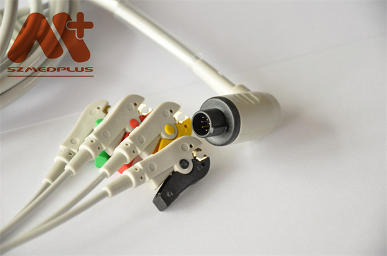 كبلات مراقبة المريض من Corpuls 3.5M ECG 4 كابل الرصاص مع أسلاك الرصاص