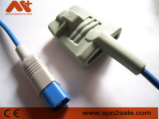 CE Adult Philips M1191BL 8 Pin Soft Tip SpO2 Sensor لمراقبة المريض