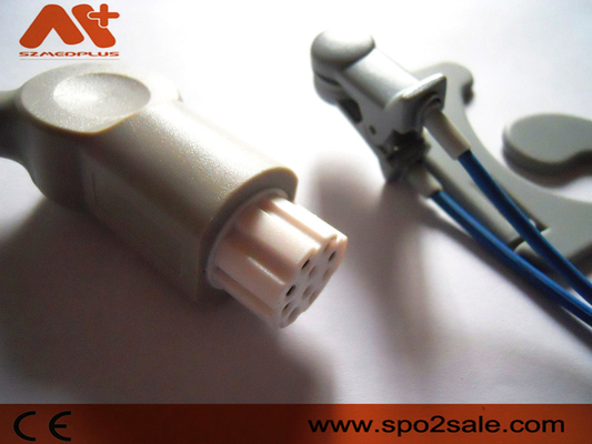 Datex Ohmeda متوافق مع مشبك الأذن للبالغين ومستشعر SpO2 بالتوصيل المباشر - OXY-E4-N