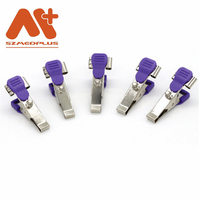 قابلة لإعادة الاستخدام ECG التمساح كليب محولات 9101-20-58104 Ecg Crocodile Clips