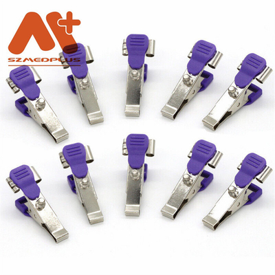 قابلة لإعادة الاستخدام ECG التمساح كليب محولات 9101-20-58104 Ecg Crocodile Clips