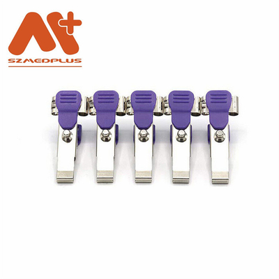 قابلة لإعادة الاستخدام ECG التمساح كليب محولات 9101-20-58104 Ecg Crocodile Clips