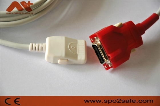 2.4M 20Pin Spo2 كابل محول الأحمر PC-04 (2058) PC-08 (2059) PC-12 (2060)