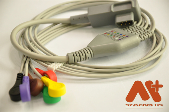 التحكم الفيزيائي المتوافق مع ECG Leadwire 6 lead - 11111-000022