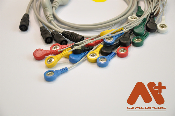 متوافق Valenta Mn-08 7 الرصاص كابل هولتر ECG