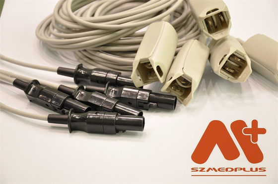 مستشعر Spo2 القابل لإعادة الاستخدام من Spacelabs ، مستشعر SpO2 للكبار بمشبك للإصبع 015-0130-01