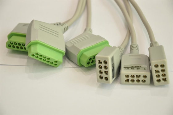نيهون كوهدين كابل المريض ECG المتوافق 6 الرصاص JC-906PA