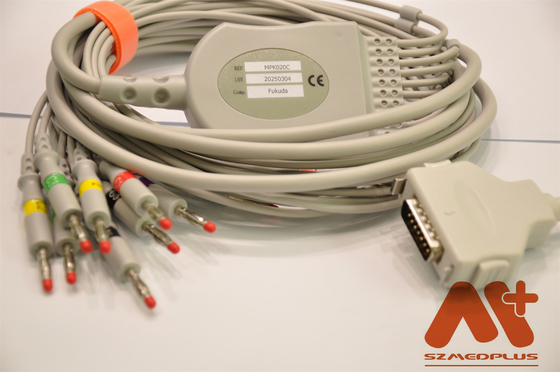 Fukuda Denshi Ecg Cords CP-104L كابل مراقبة المريض Din 3.0