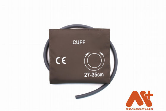 مادة PU للكبار NIBP Cuff 27cm M1574A Philips مع خرطوم واحد